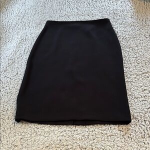Joseph Ribkoff Black Knee-Length Pencil Skirt